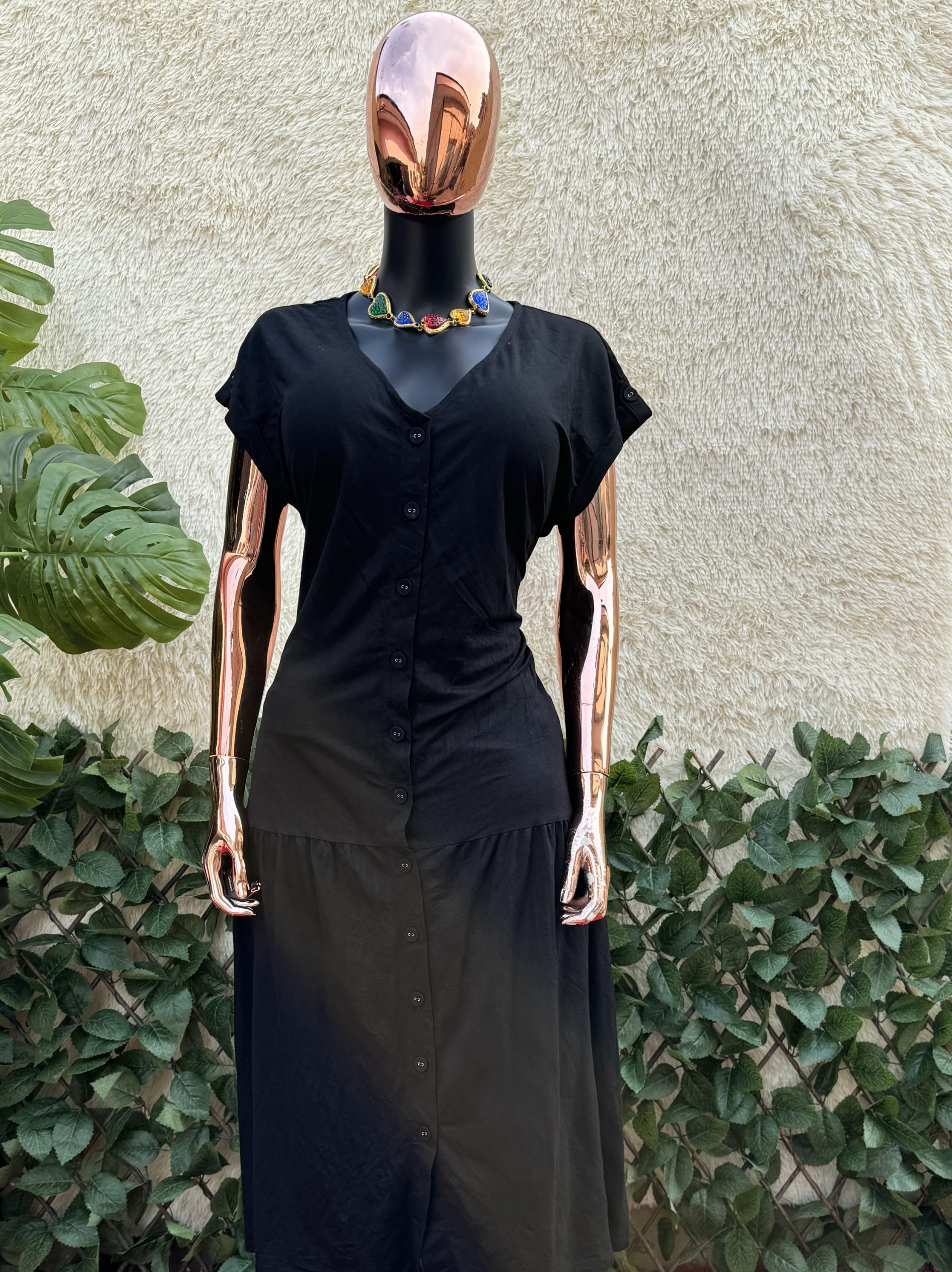 img_3664-2 Black F&F Shirt Dress - Image 1