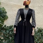 Black & White Elegant Corporate Dress