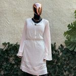 White Fancy Halo Dress