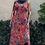 Floral High-Low Dress