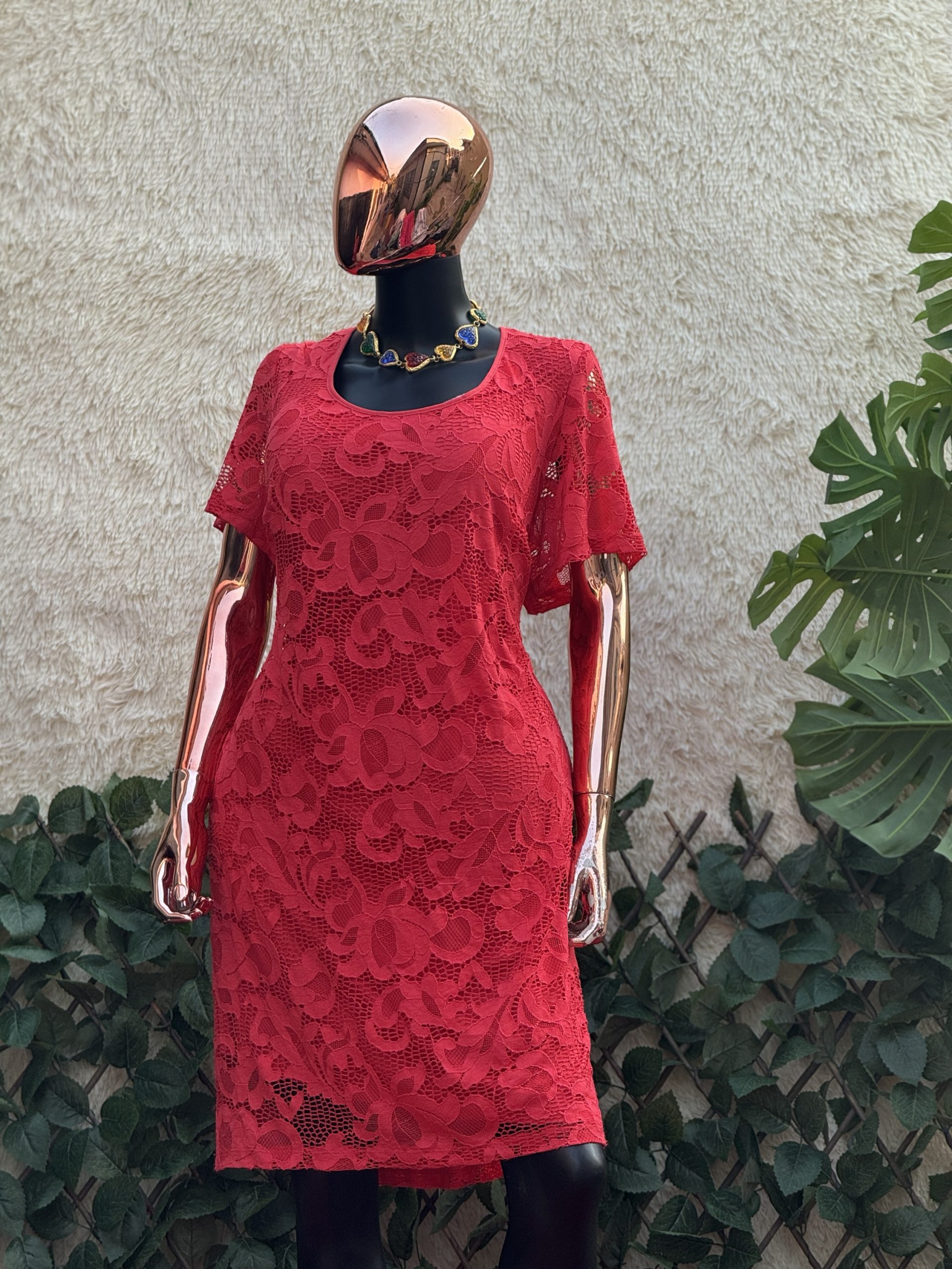 img_4639 Petal Patterned Lace Dress - Image 1