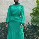 Green Pop dress