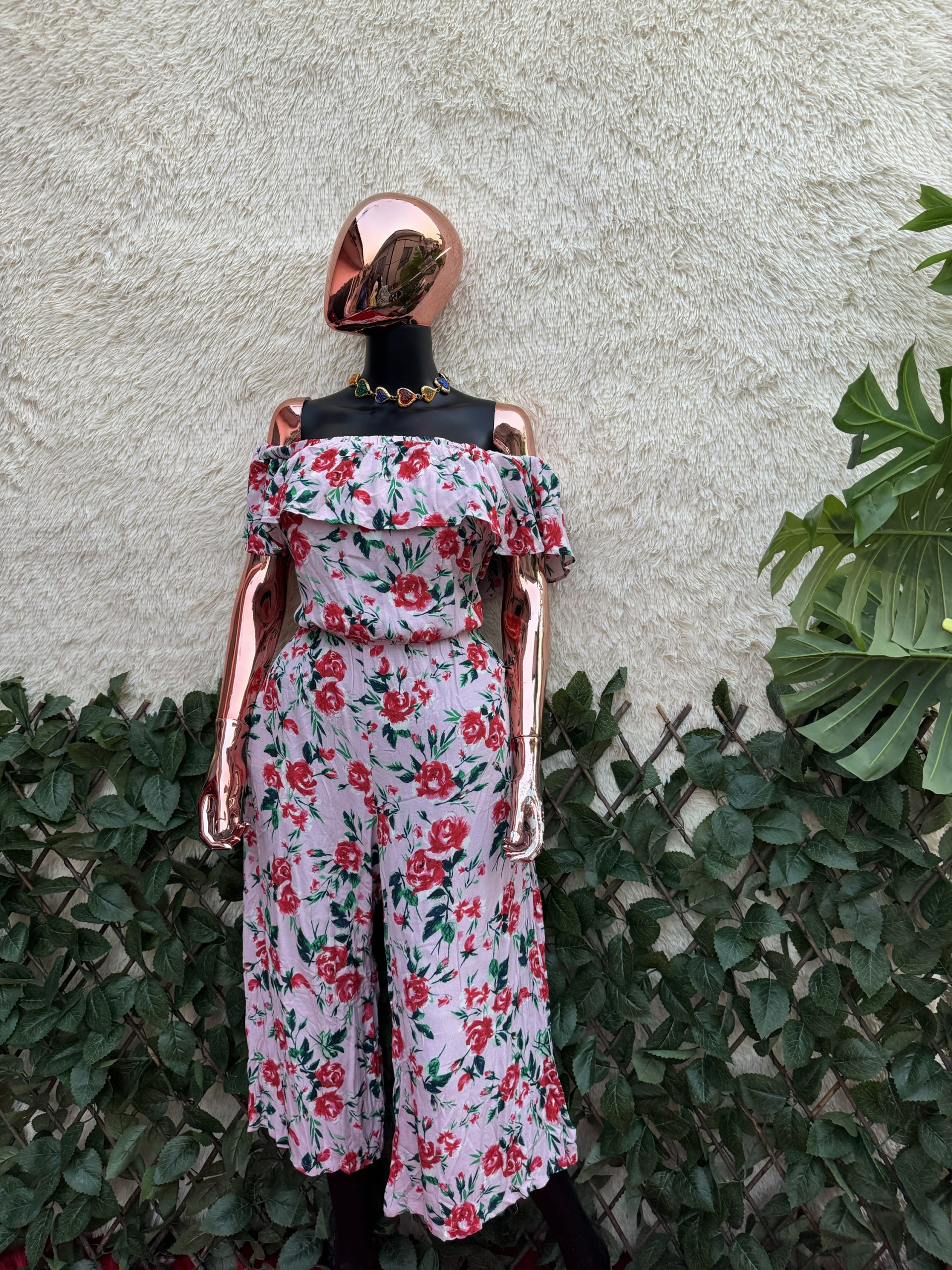img_4715-2 Red Roses Midi Jumpsuit 🌹 - Image 1