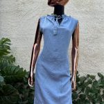 Denim Shift Dress