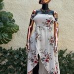 Floral High-Low Dress