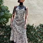 Leopard Print Slip-On Dress