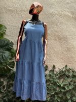 Denim Slip-On Dress - Image 2