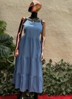 Denim Slip-On Dress