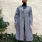 Rein Striped Shirt Dress