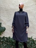 Round Collar Shift Dress - Image 2