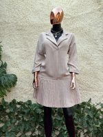 Pleated Shift Dress - Image 2