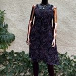 Pleated Slip-On Dress