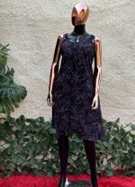 Pleated Slip-On Dress