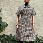 Sesomi Checked Shirt Dress