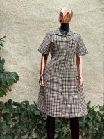 Sesomi Checked Shirt Dress