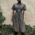 Elegant Belted Shirt Dress