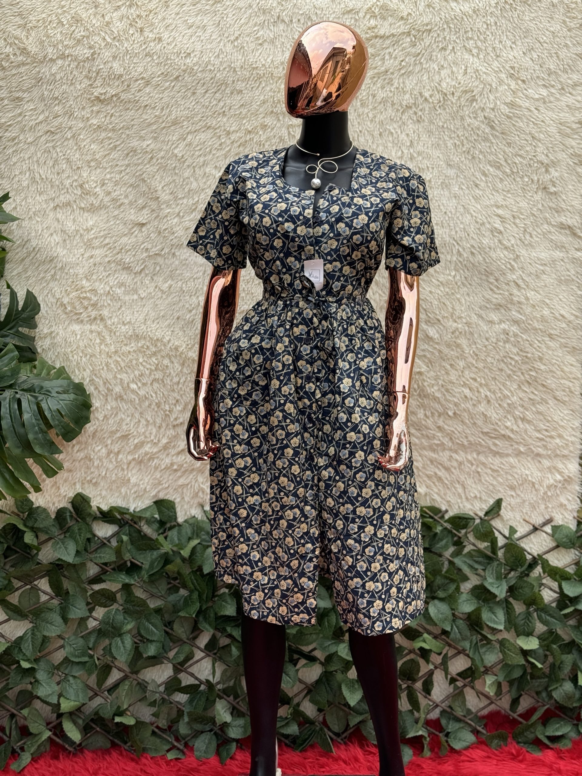 img_7385 Elegant Belted Shirt Dress - Image 1