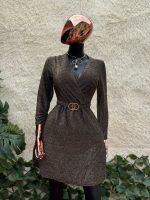 New Style Gold Shimmer Dress - Image 3