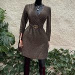 New Style Gold Shimmer Dress