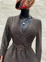 New Style Gold Shimmer Dress - Image 2