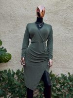 Boohoo Slit Dress - Image 2