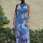 Flowery Slip-On Dress