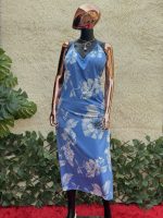 Flowery Slip-On Dress