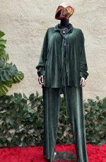 Fashionova Suede 2-Piece Set