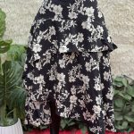 Floral Ruffled Skirt