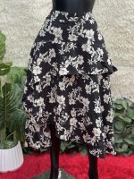 Floral Ruffled Skirt