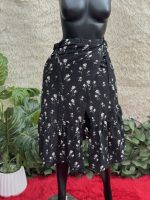 Floral Wrap Skirt - Image 2