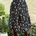 Floral Wrap Skirt