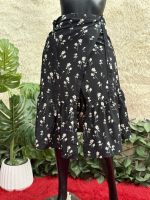 Floral Wrap Skirt