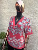 Floral V-Neck Blouse - Image 2