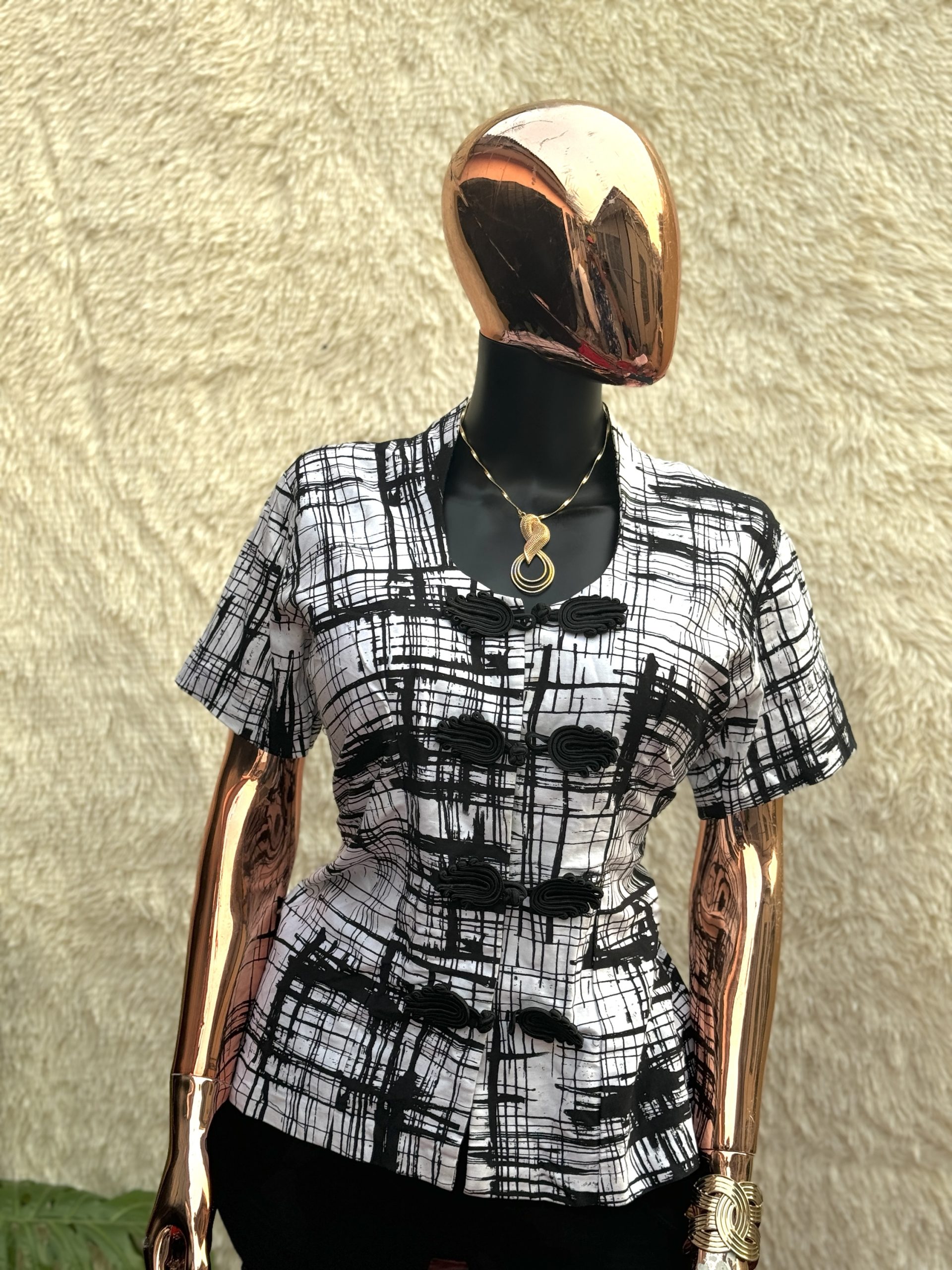 img_0640 Chinese Round Neck Top - Image 1