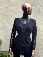 Lacey Deep V Bodysuit - Image 2