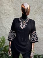 Tribal Print Blouse - Image 2