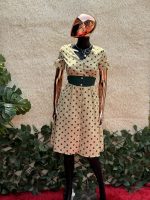 Demure Polka Dot Dress