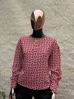 Rouge Plaid Blouse - Image 2