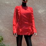 Ruffled Ladies Blouse