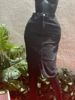 Washed Denim Skirt