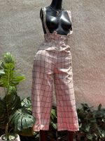 Checked Braced Pants - Image 2