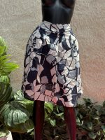 Pleated Patterned Skirt - Image 2