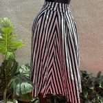 Striped Maxi Skirt