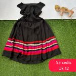 Bold Vine Skater Dress