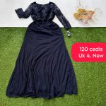 Expressive Flowy Gown