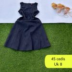 Skater Denim Dress