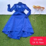 Demure Low-High Dress