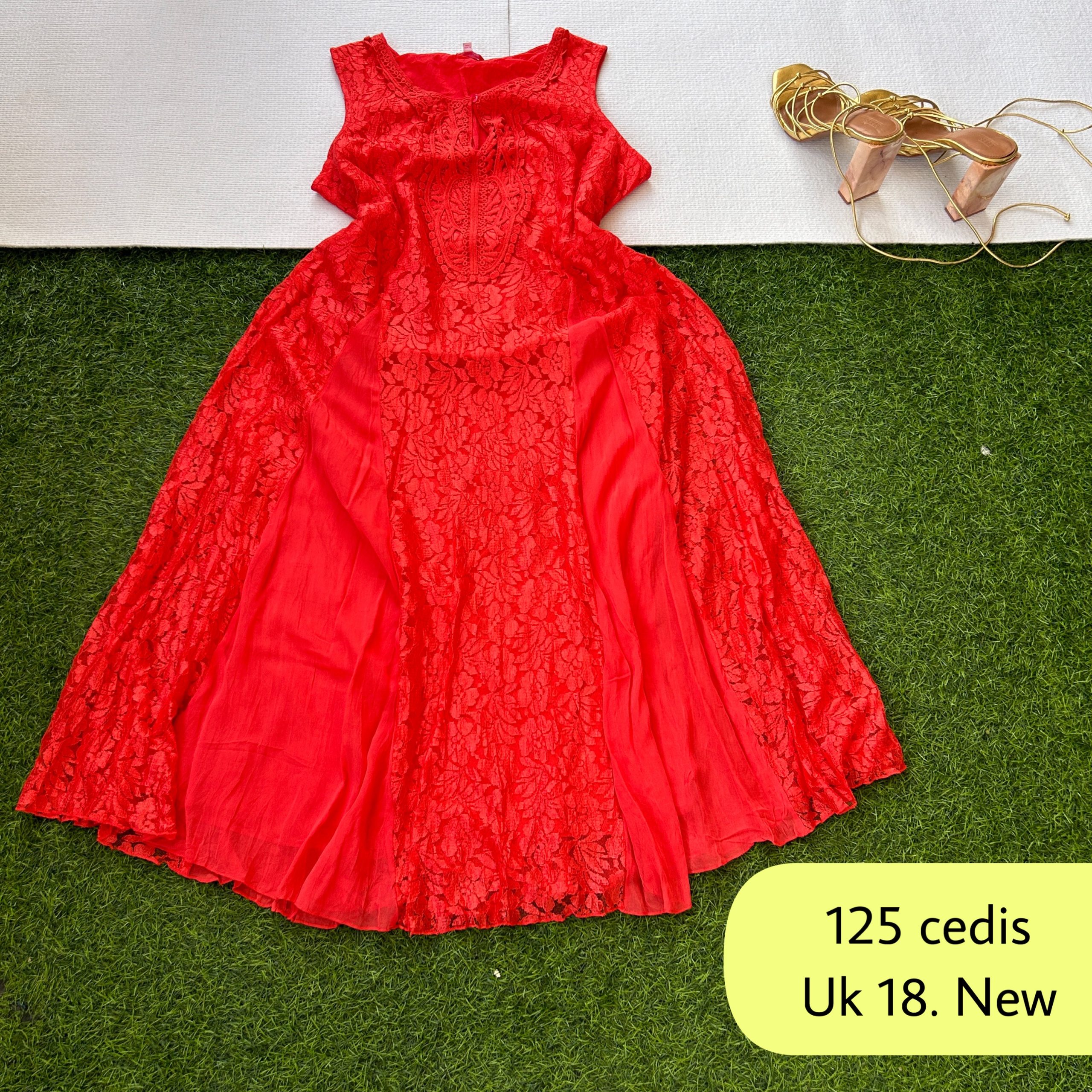 dd5c7fbe-17dc-483d-98cc-1b955e1132a8 Lace Skater Dress - Image 1