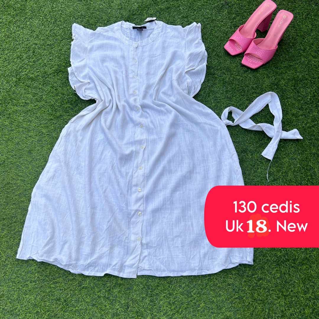 img_3273-2 Ruffled-Sleeve Shirt Dress - Image 1